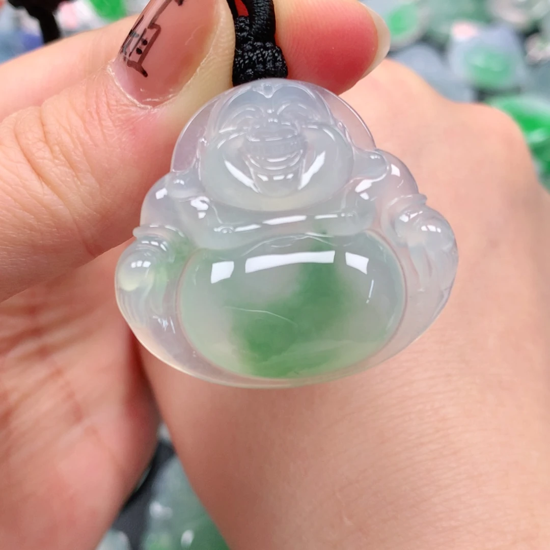 颈饰未镶嵌翡翠s**_天然翡翠