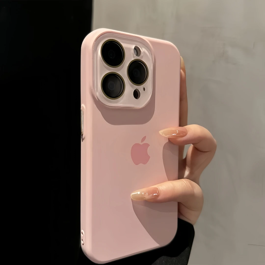 液态硅胶全包镜头适用苹果16promax手机壳男女iPhone15极简14个性
