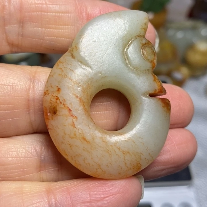 和田玉（糖玉）颈饰未镶嵌