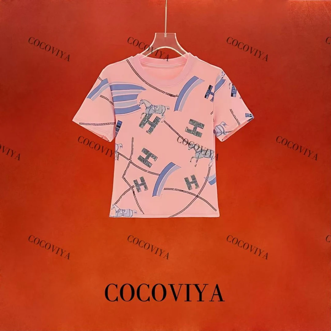 COCOVIYA 设计感春夏打底时尚百搭休闲上衣26C-718
