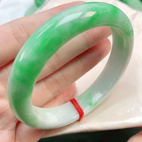 未镶嵌手镯翡翠57圈口882571