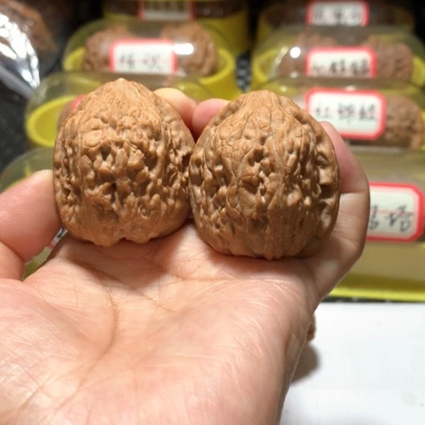 吊坠文玩核桃金钱豹