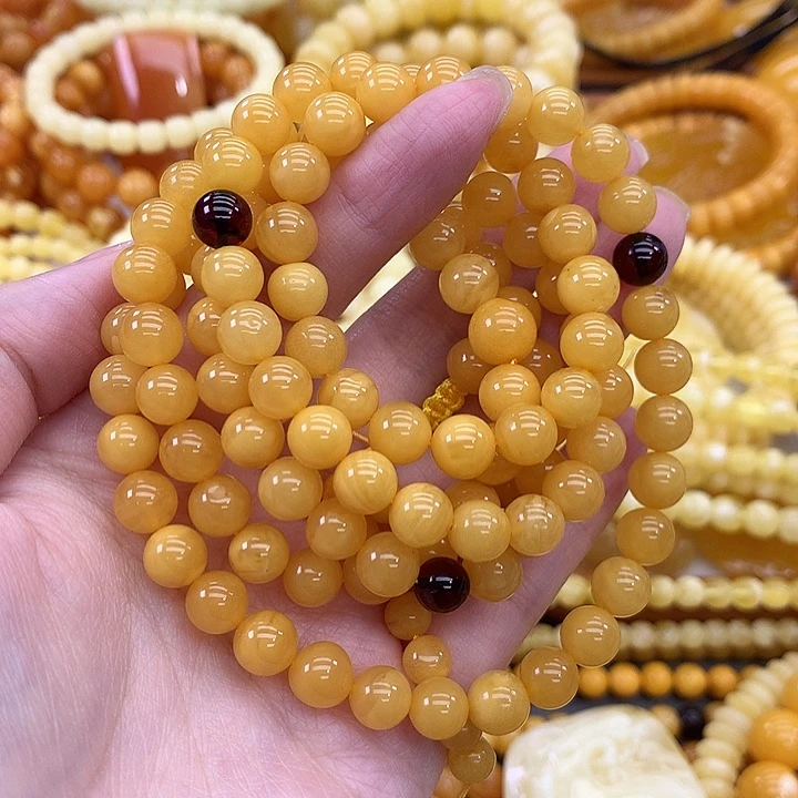 蜜蜡未镶嵌珠宝奇石