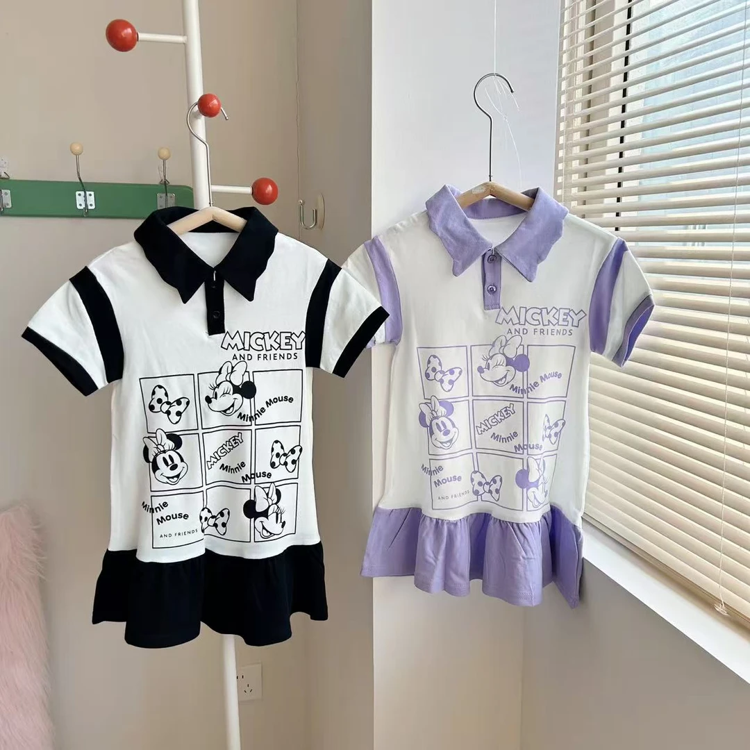 H301 H302 女童 女宝宝 夏季 纯棉 连衣裙 裙子 POLO裙