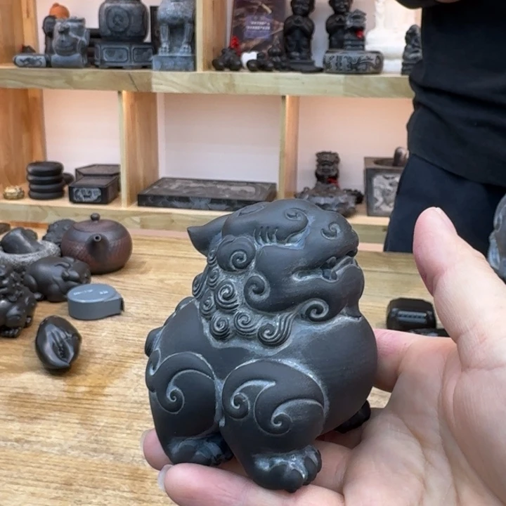 西安石晋錾石雕手工雕刻摆件