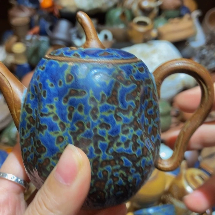 柴烧老岩泥高端茶器