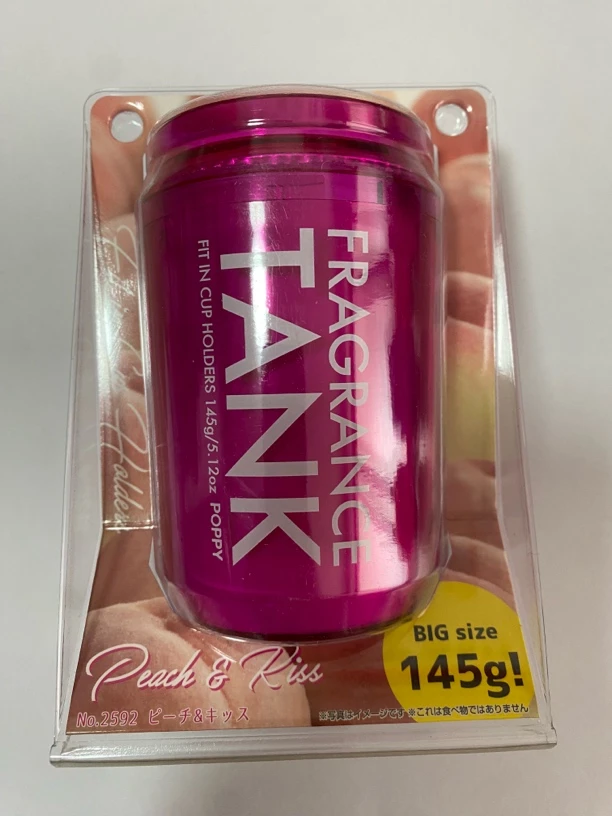 日本TANK车载室内除味净化可乐罐香膏