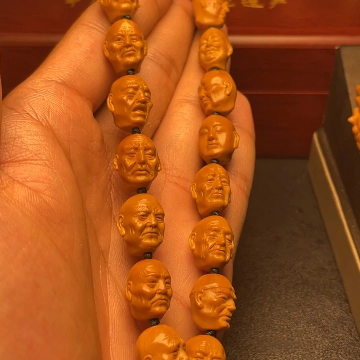 橄榄核手串橄榄绿