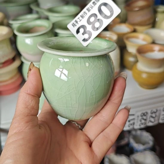 景德镇陶瓷盆 口5.5