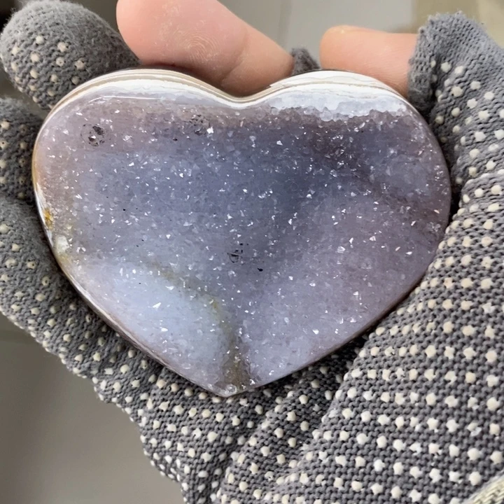 珠宝半成品紫晶未镶嵌