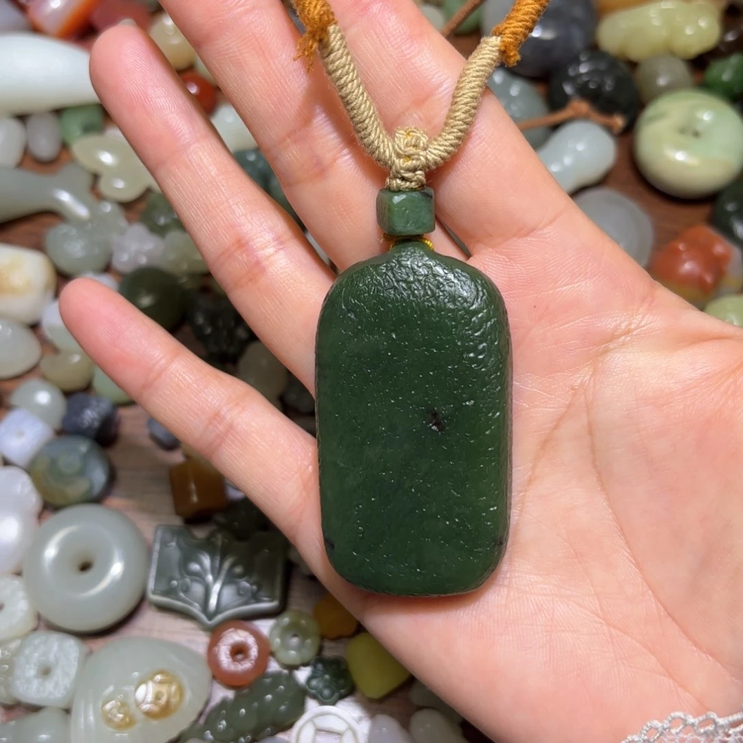 和田玉珠宝半成品未镶嵌