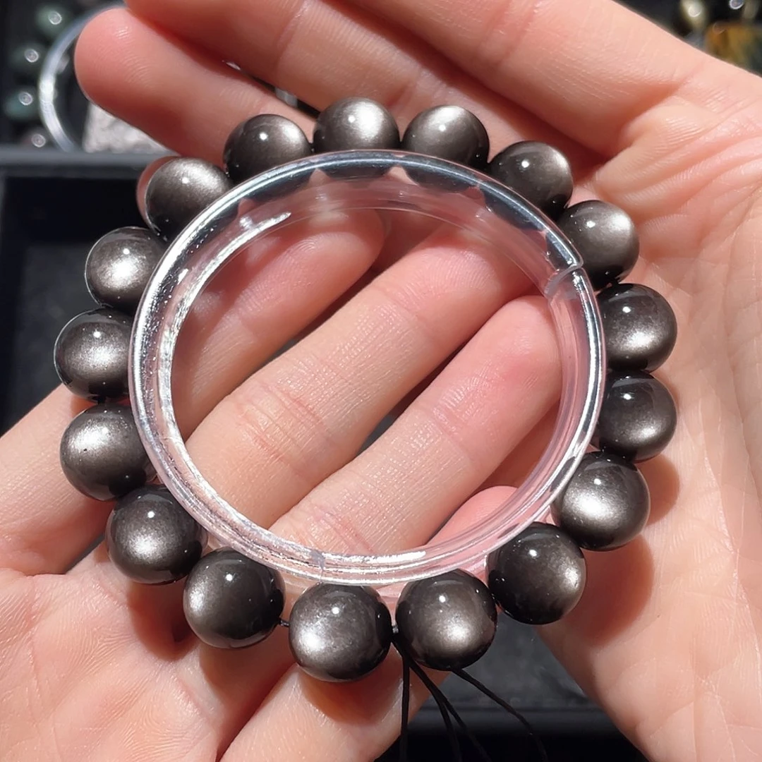 黑曜岩手链未镶嵌?****喵