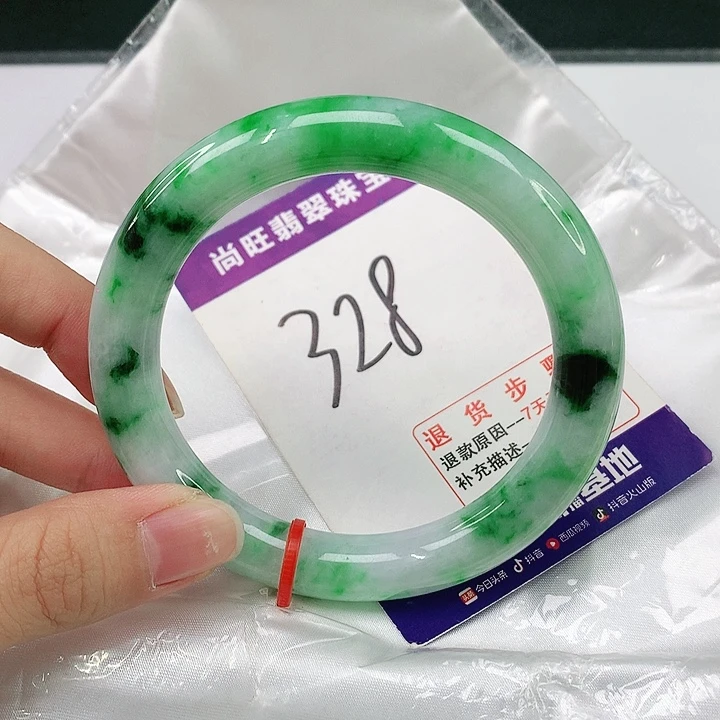 未镶嵌手镯（圆镯）翡翠翡翠12