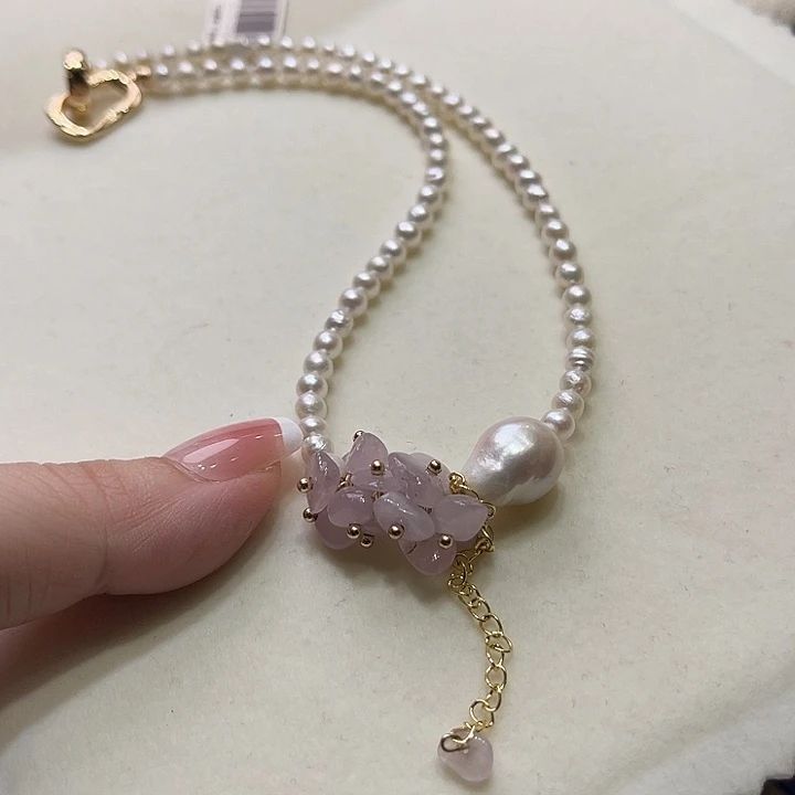 耳饰淡水珍珠合金