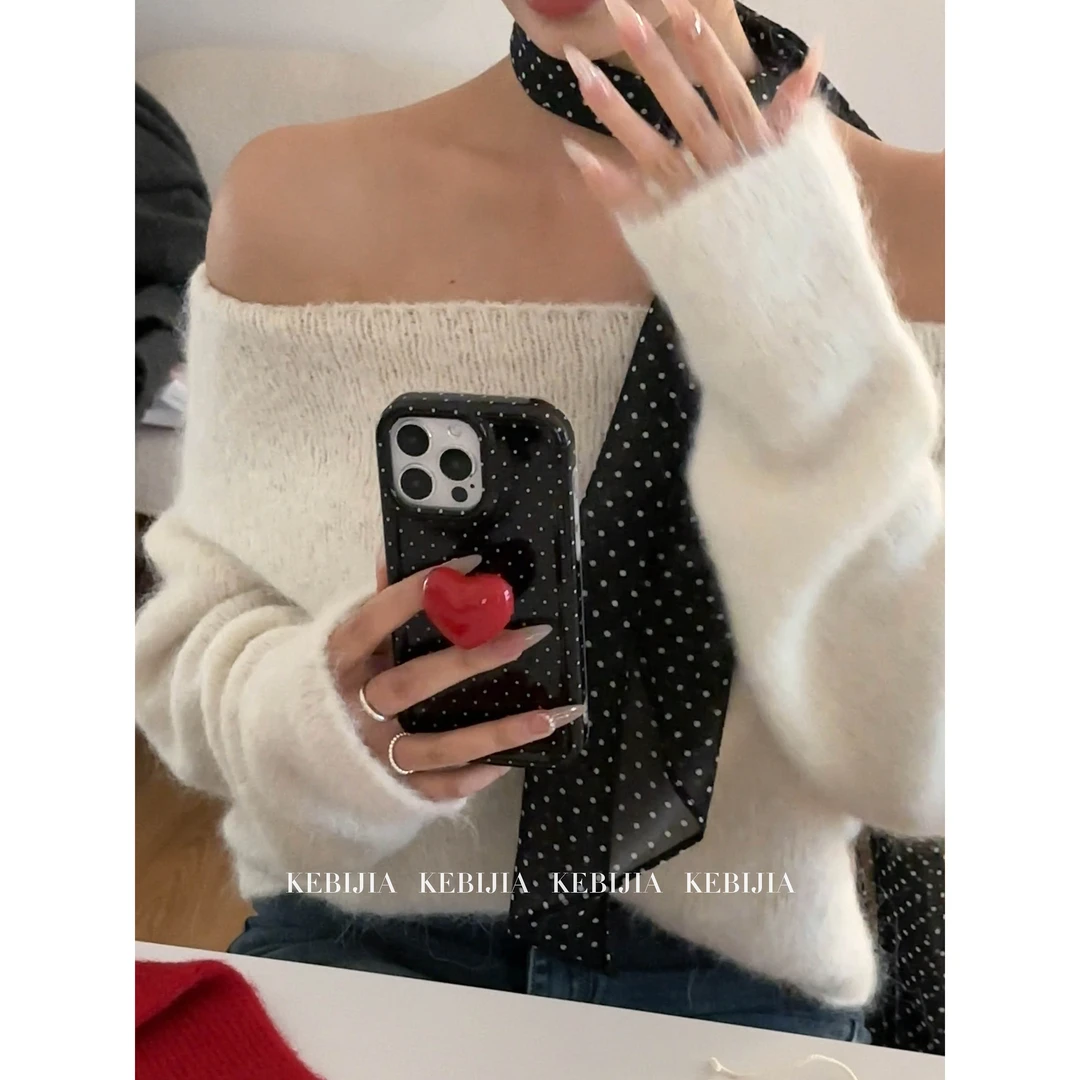 ins小众韩风波点立体爱心防摔适用于苹果17promax16/15/14手机壳