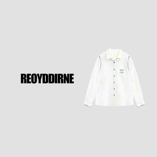 兔兔TUTU-【Reoyddirne】2025早春重工设计感百搭休闲衬衫116668