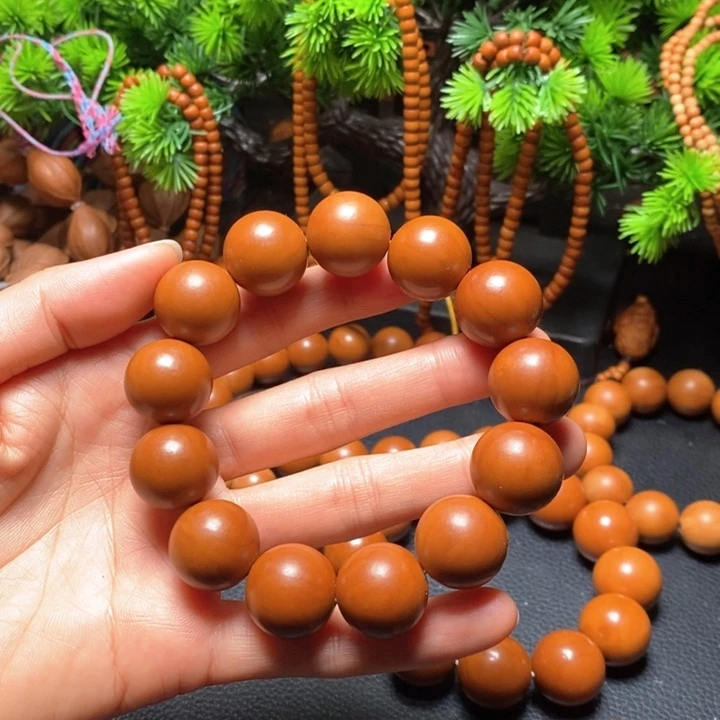 橄榄核手串1.8尺寸树王料