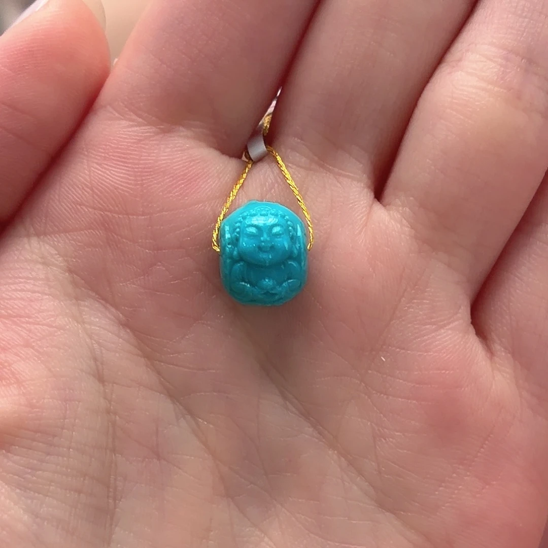 绿松石未镶嵌颈饰