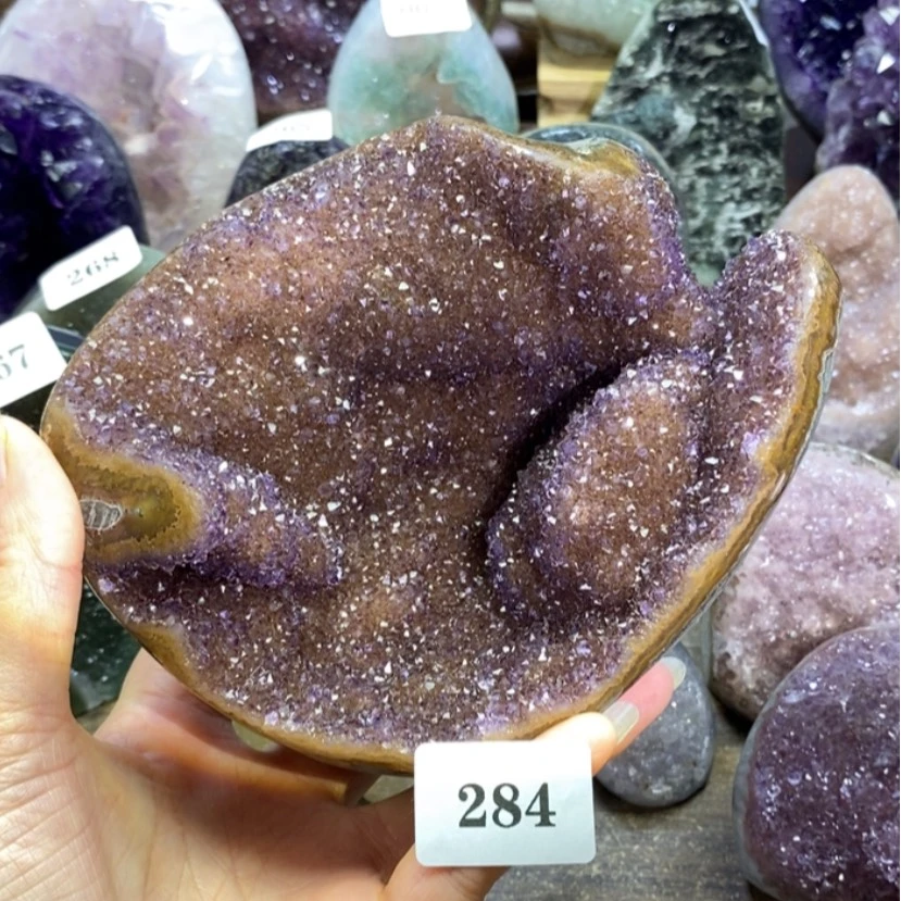 【闪购商品】未镶嵌大型摆件（非配饰）紫晶