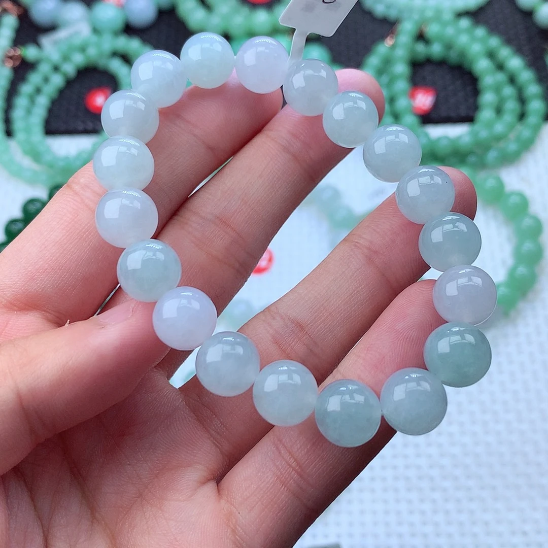 翡翠未镶嵌毛衣链