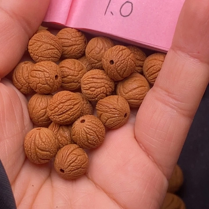 秦岭龙纹桃核21颗