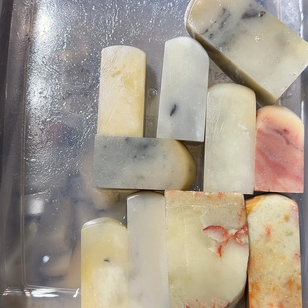 寿山石随机批发10个