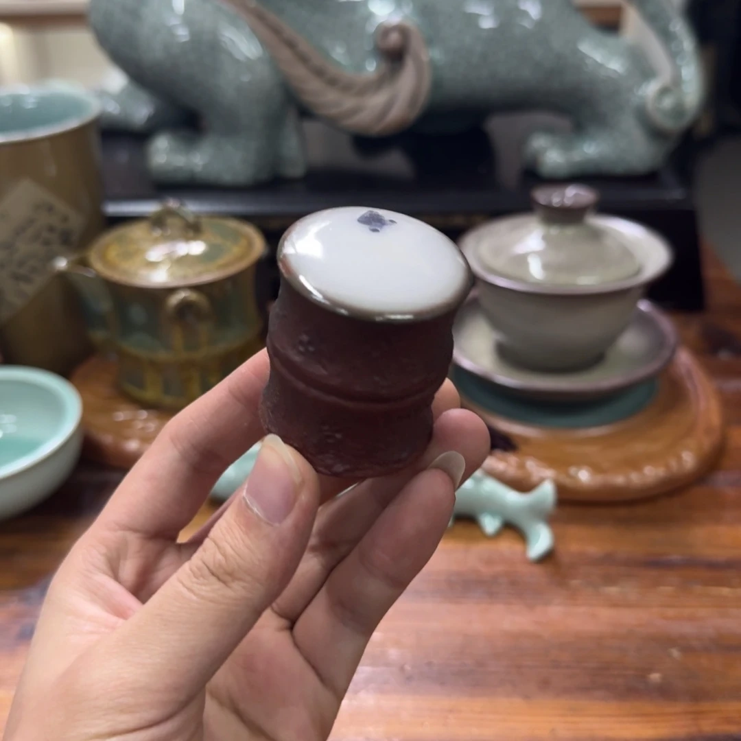 龙泉青瓷茶具微瑕9858
