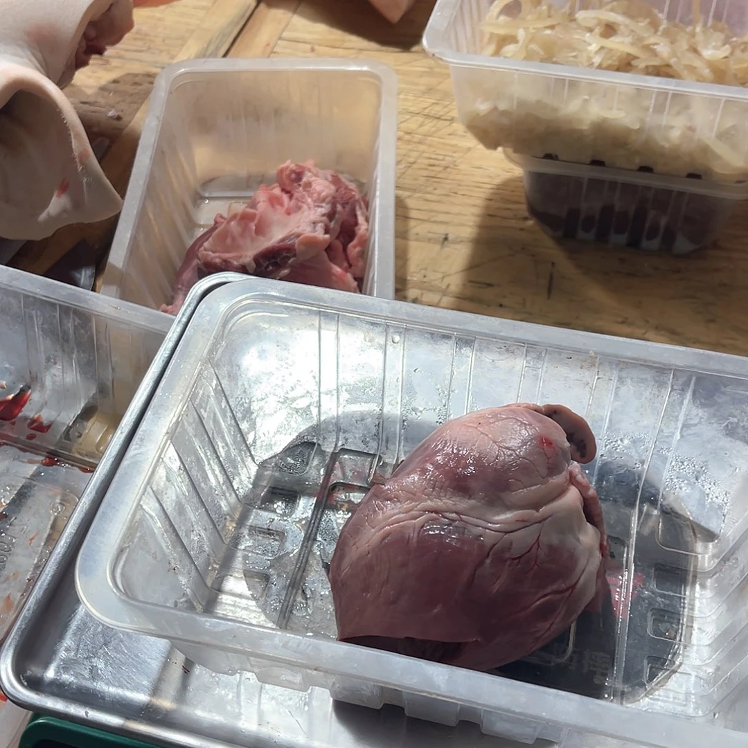 7天中国大陆猪心肉