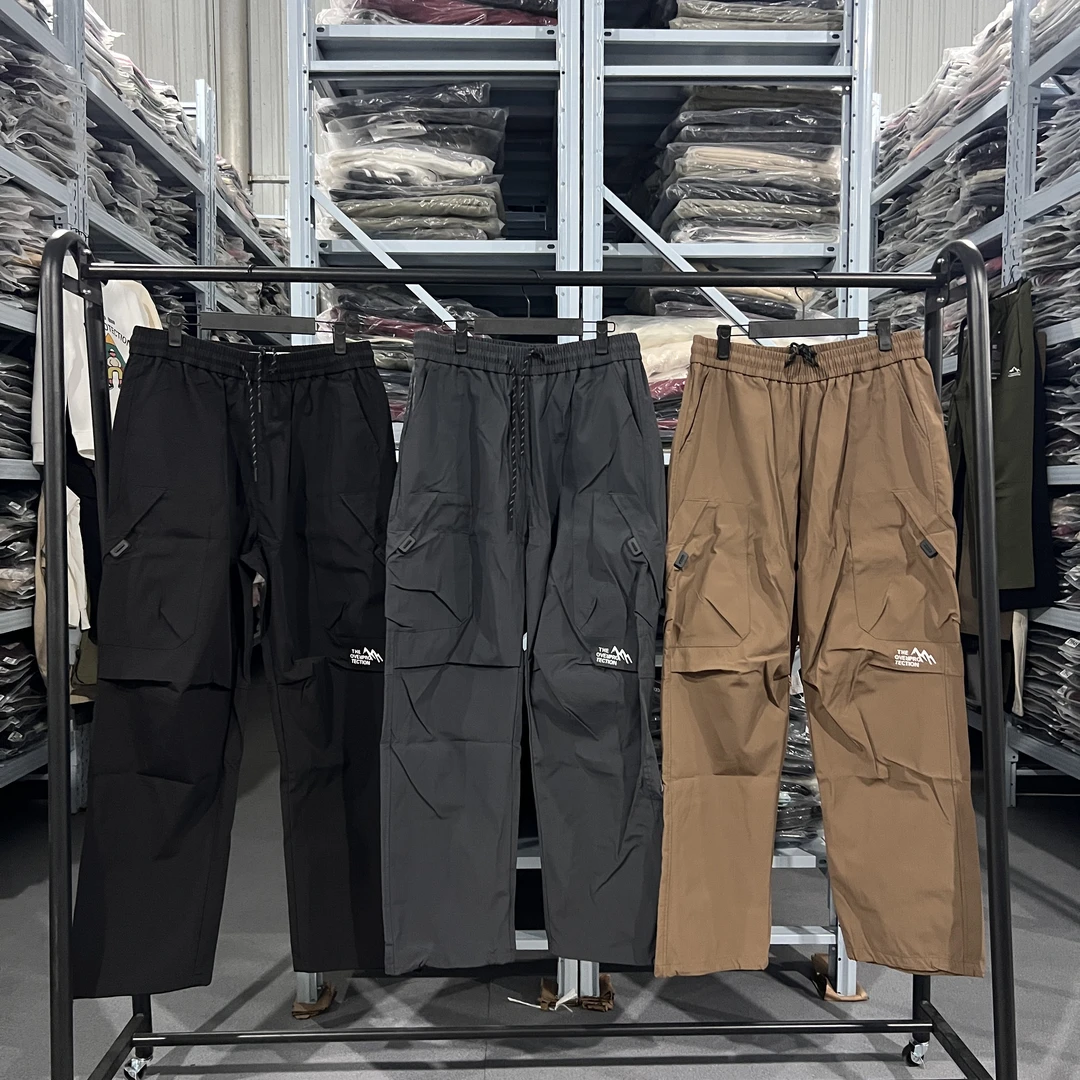 三色男女同款休闲裤A537