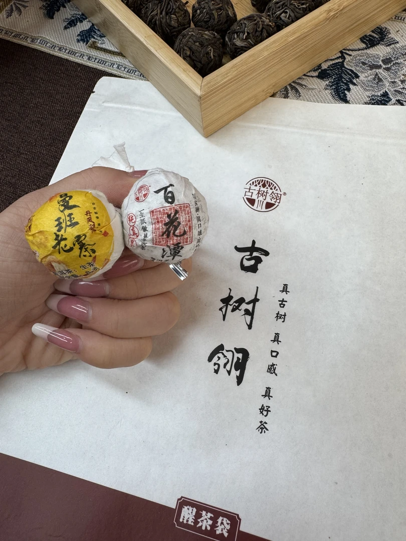 古树翎[曼班老寨、百花潭]高端古树普洱生茶试饮装