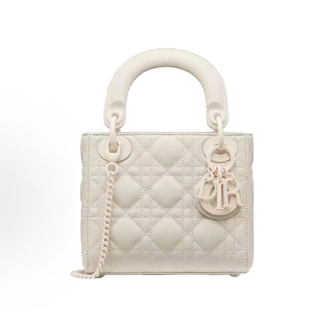 99新 DIOR/迪奥 白色三格戴妃（11519461）