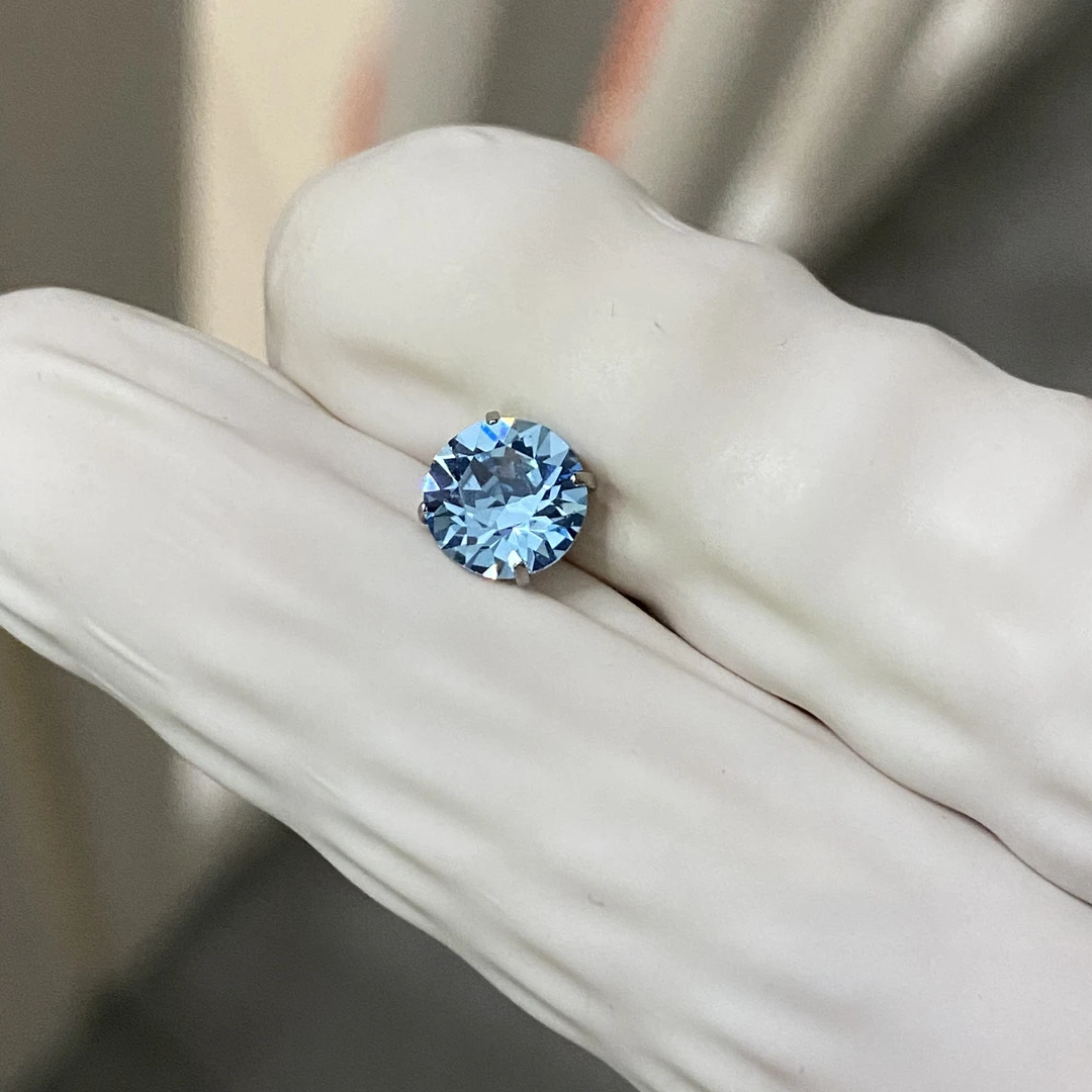 钛合金耳饰  F136钛合金耳饰耳钉0.9通用牙口