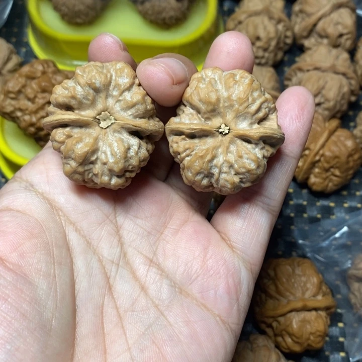 上***嘉文玩核桃把件蛤蟆36