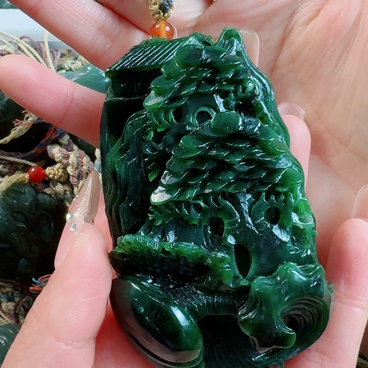 和田玉把件未镶嵌