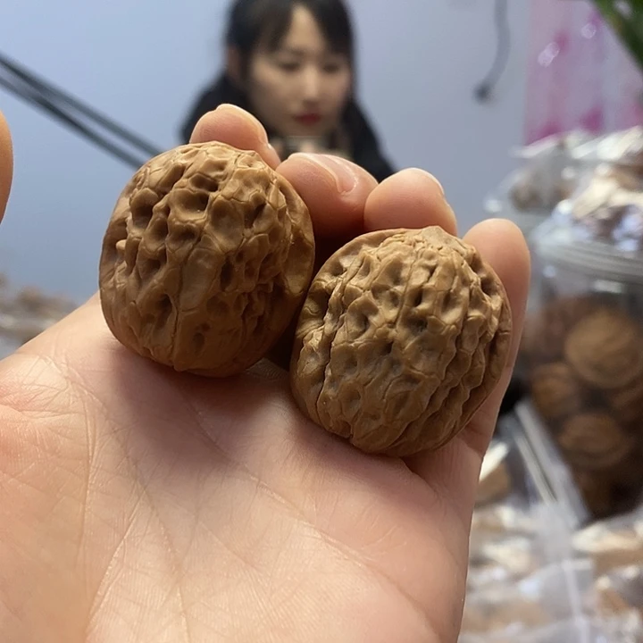 文玩核桃把件32甲骨文