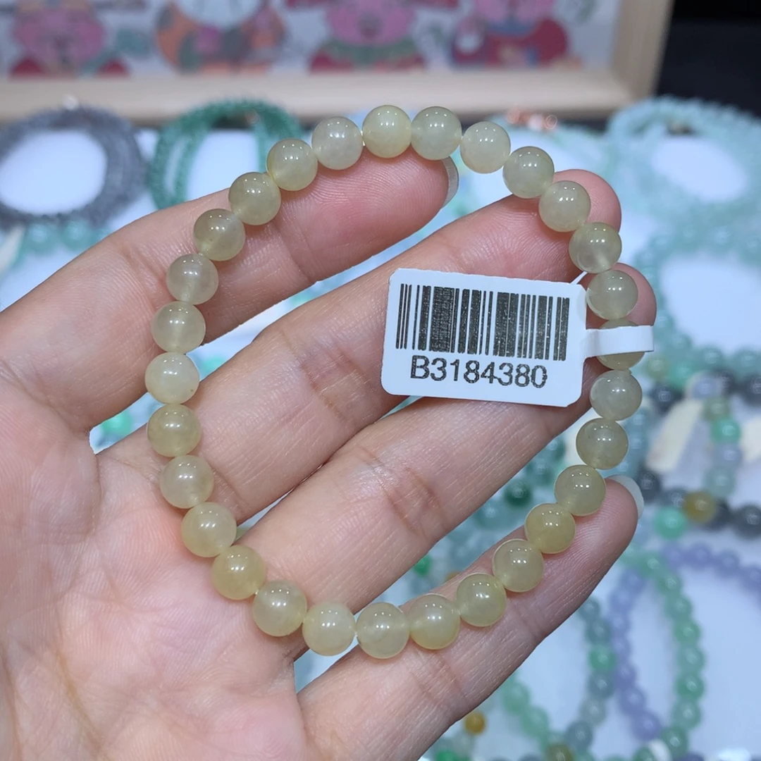 翡翠未镶嵌手链天然