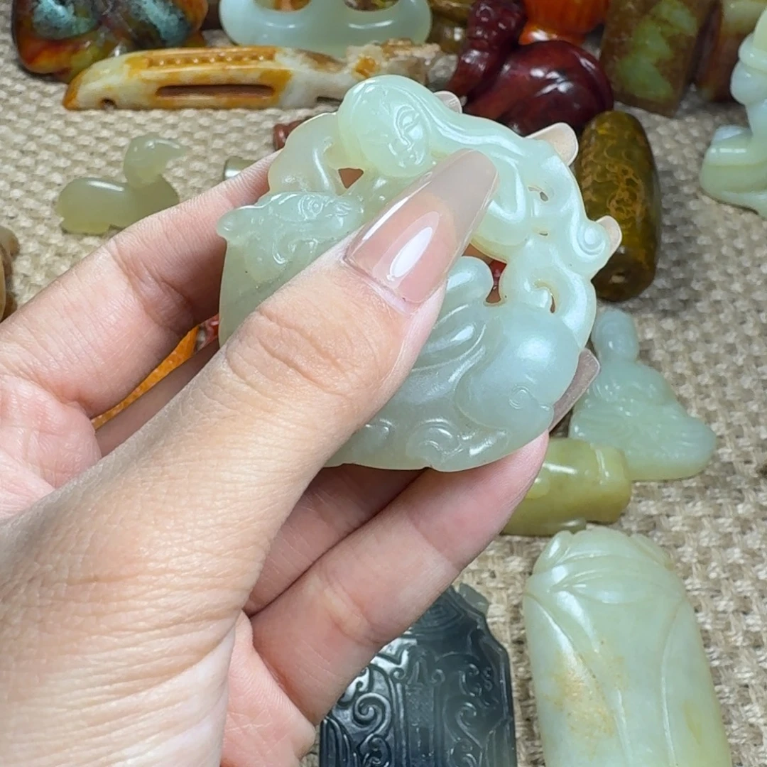 吊坠白玉菩提挂件
