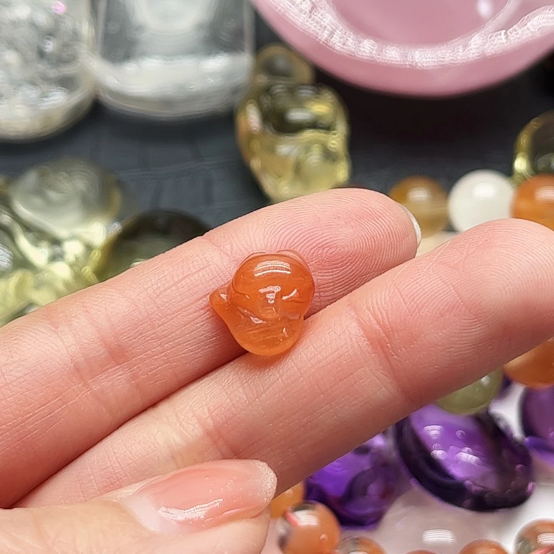 紫晶颈饰未镶嵌卿****唧