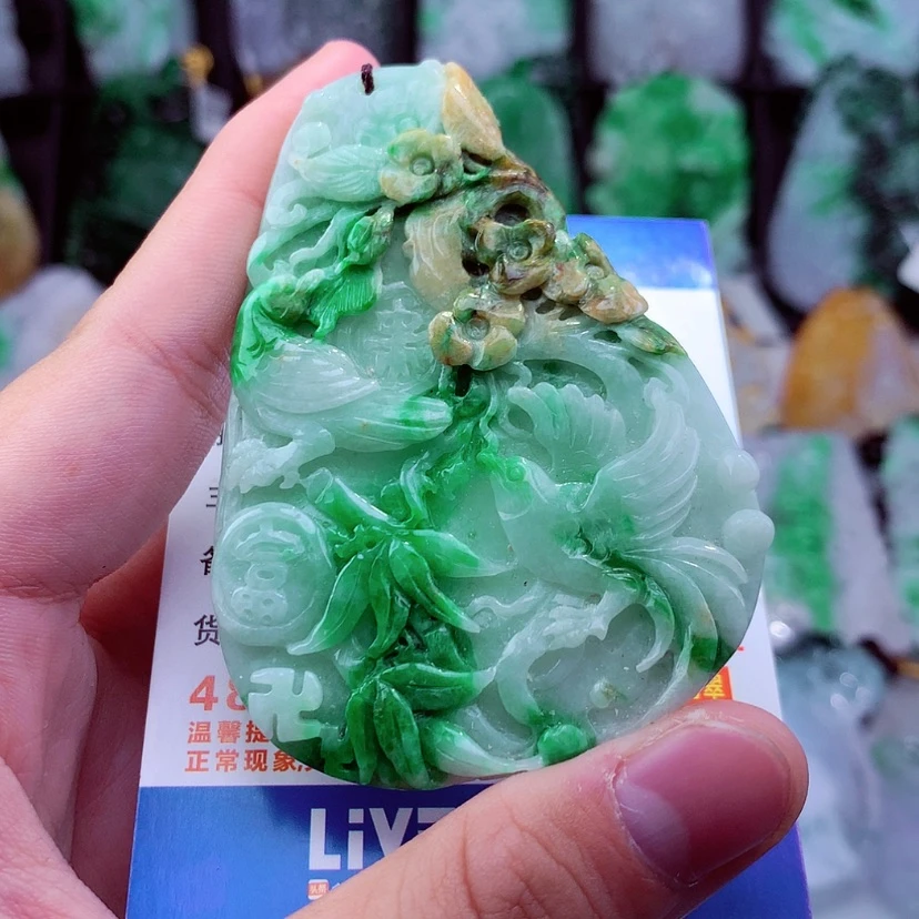 【闪购商品】翡翠颈饰未镶嵌挂件