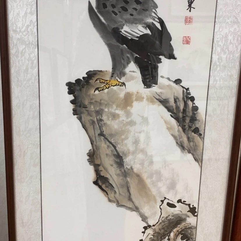 【闪购商品】国画手绘国画带框162.47