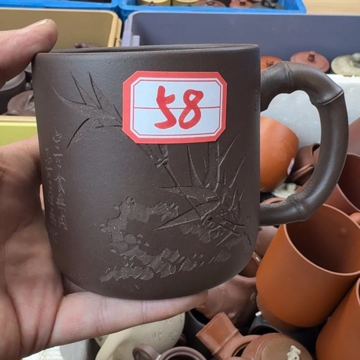 紫砂茶壶宜兴紫砂微瑕58