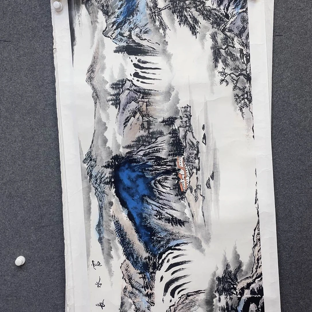 国画用****2我们一起努力奔跑着