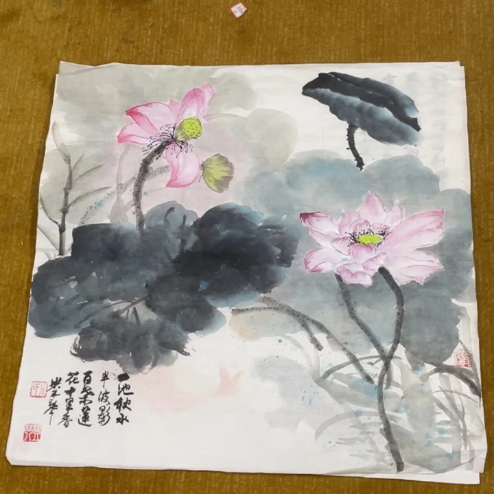 国画绘画作品米老师66666