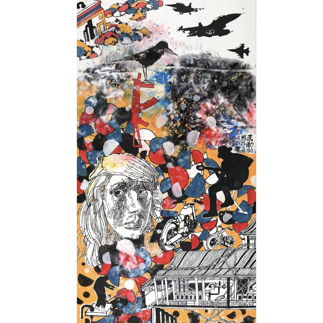 马丁画廊签约艺术家何继老师后置工业系列