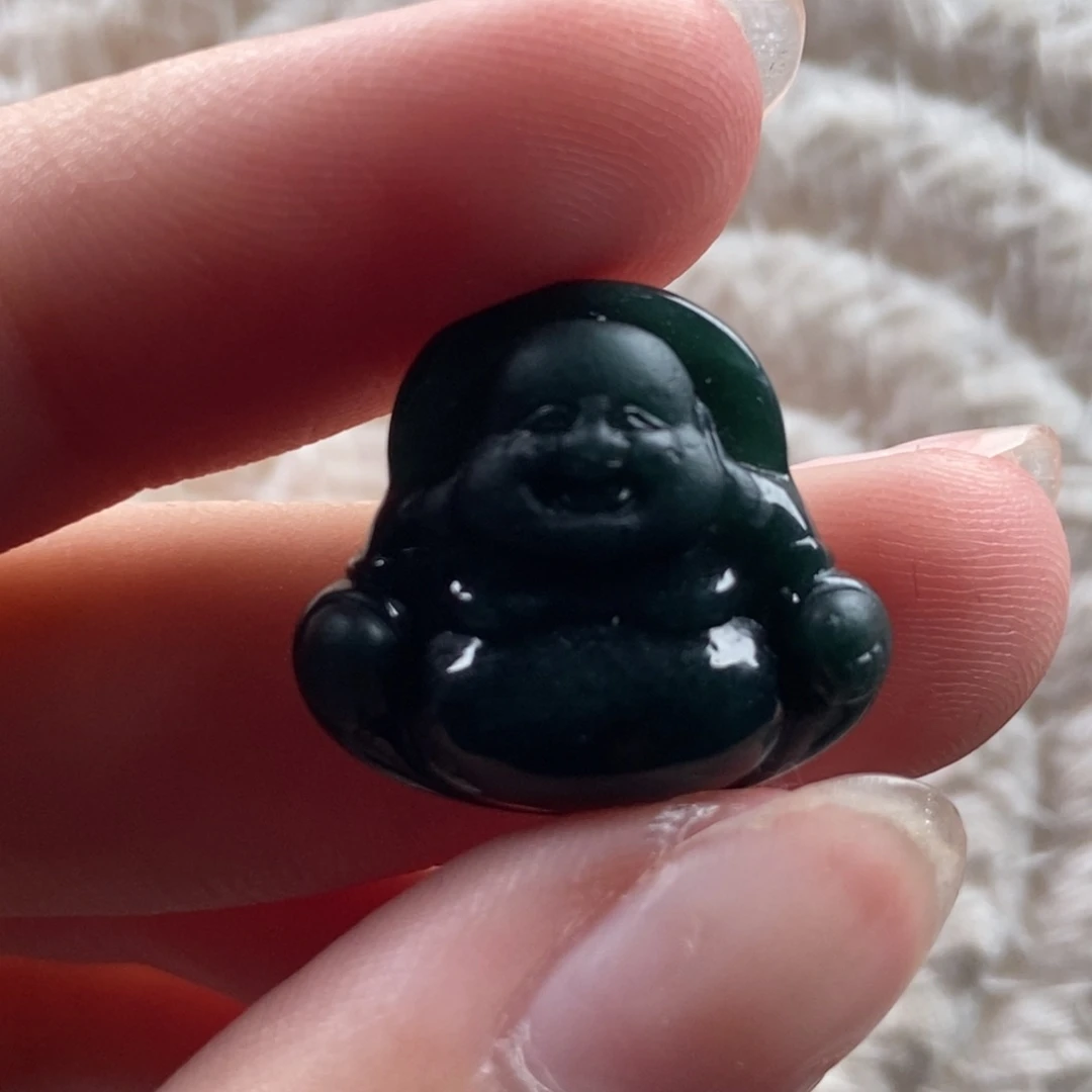 颈饰未镶嵌翡翠佛公