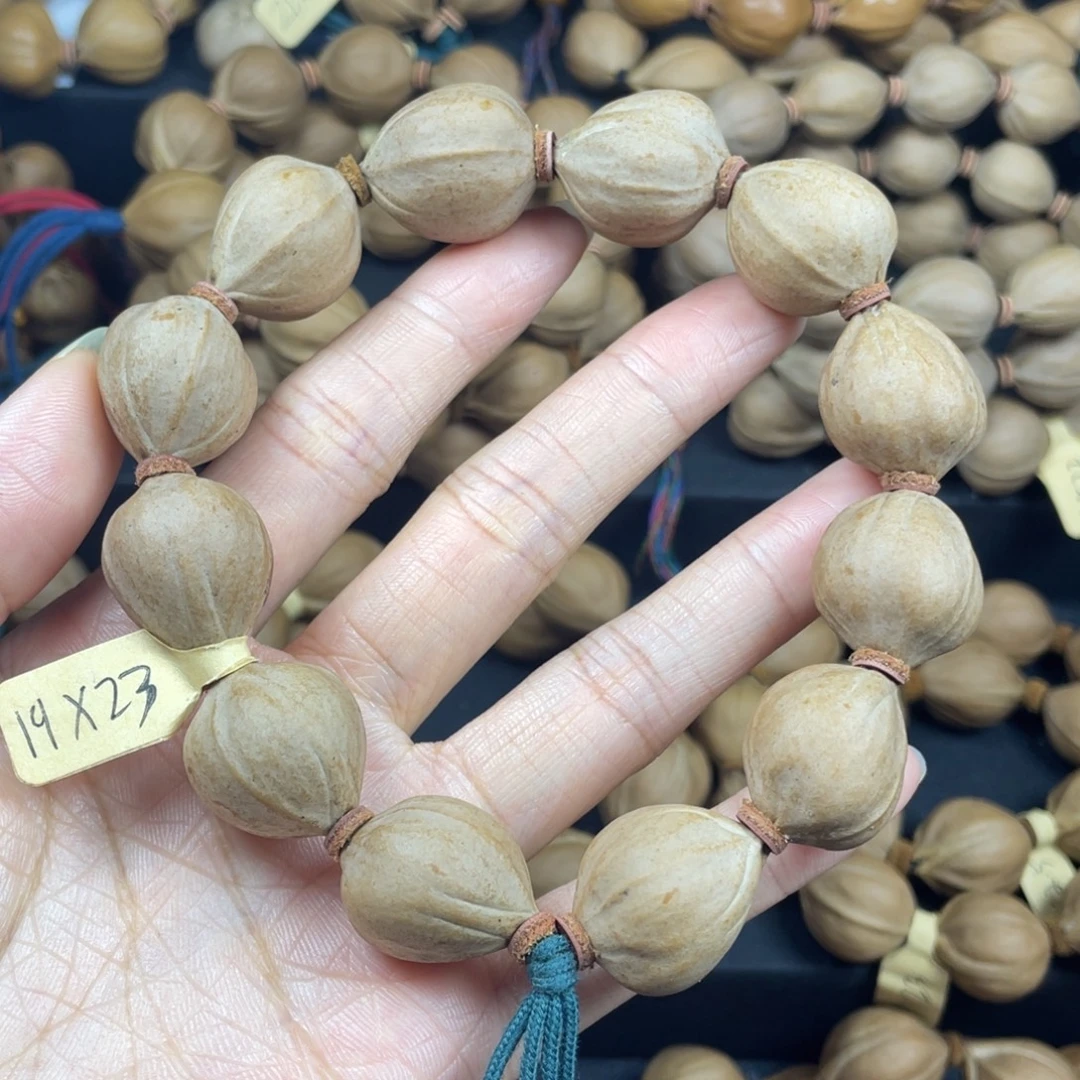 001橄榄核三花蒜头19*23