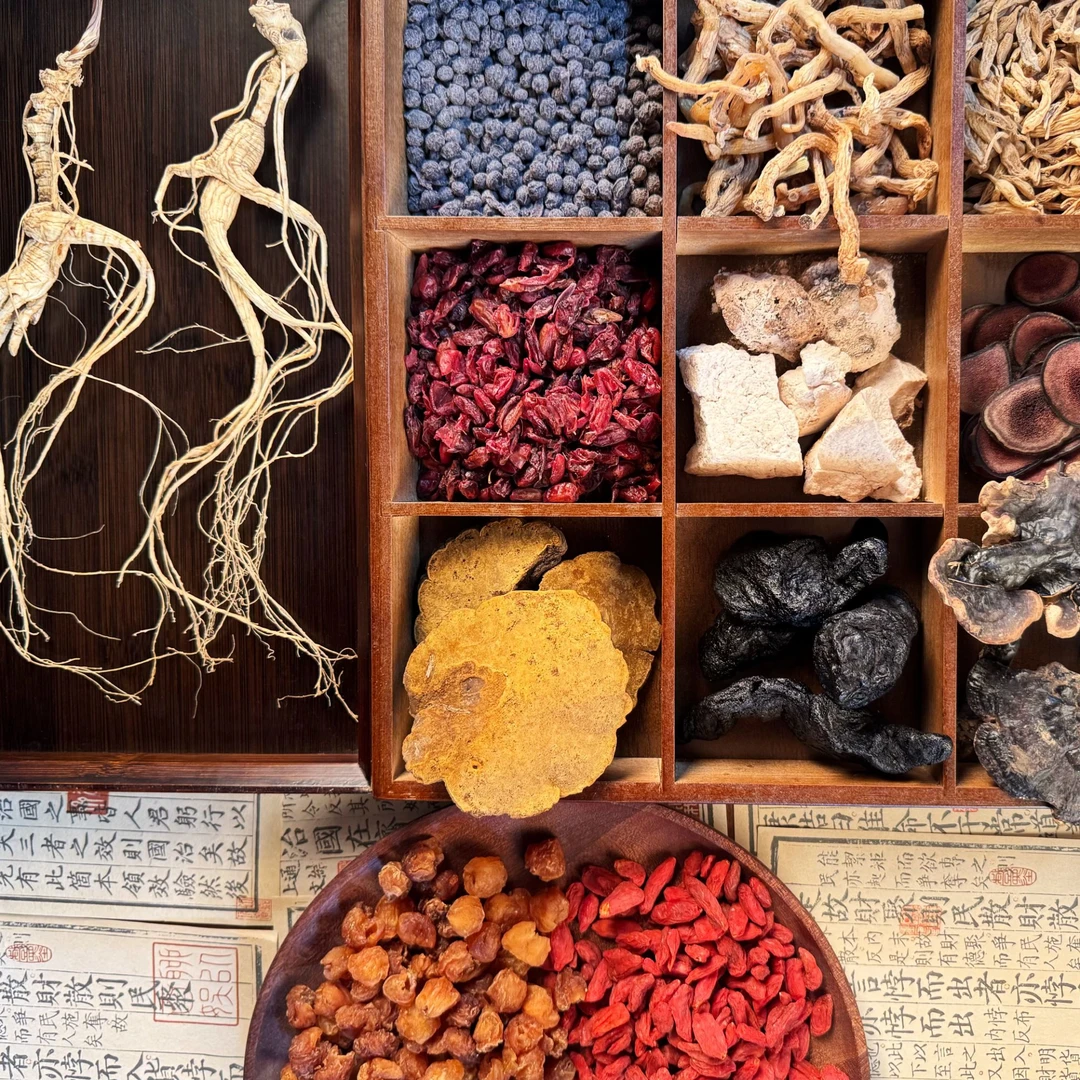 狮虎堂【黄庭固本贡】甄选十三味道地本草 五道人工筛选 锦囊泡料