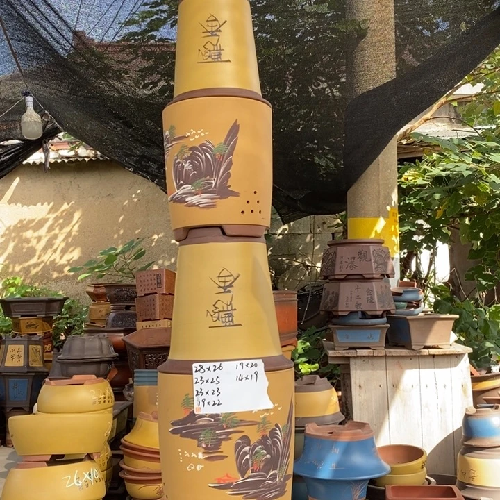 紫砂花盆这个世界上最大限度地