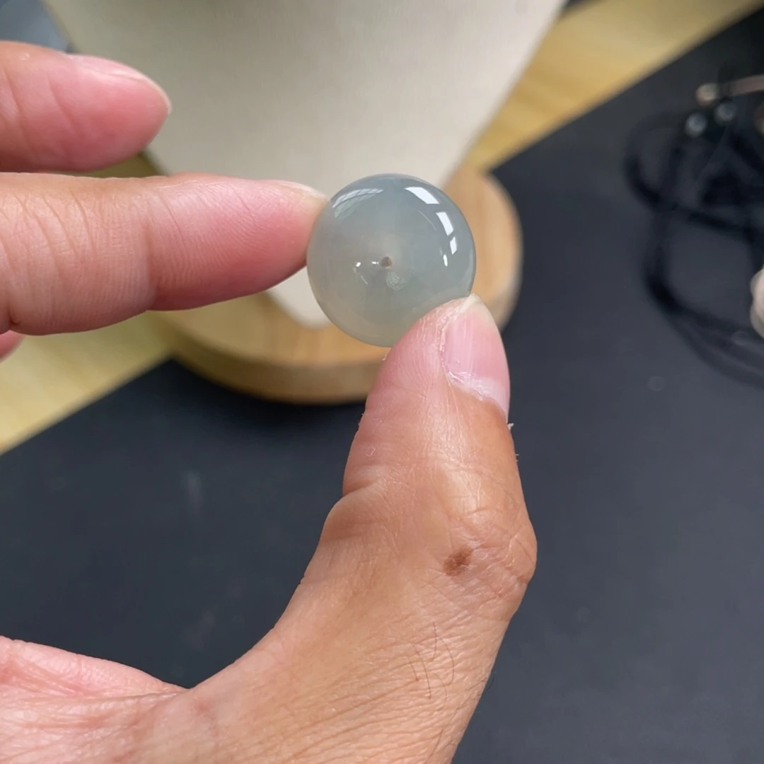 翡翠未镶嵌颈饰19.7-8.1