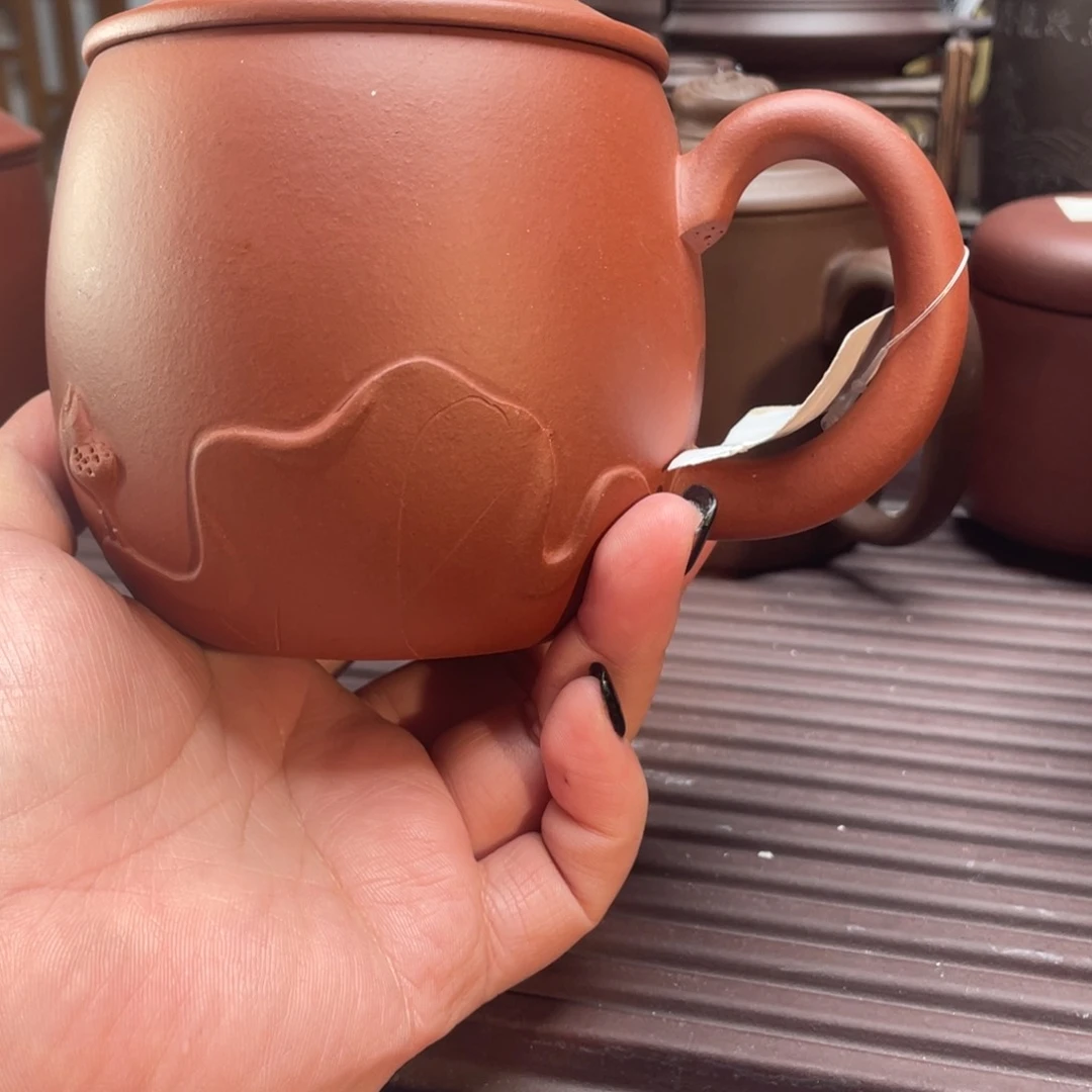 紫砂茶杯宜兴紫砂杯